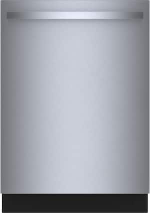 Bosch - 800 Series 24" Top Control Smart Built-In Tub Dishwasher with Flexible 3rd Rack, 42 dBA - Stainless Steel