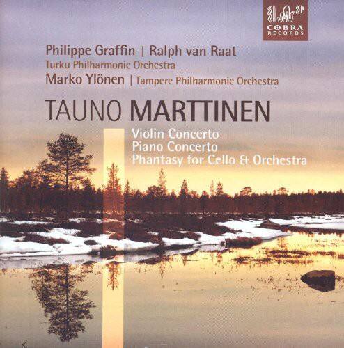 Philippe Graffin | Ralph van Raat  
Turku Philharmonic Orchestra  
Marko Ylönen | Tampere Philharmonic Orchestra  

TAUNO MARTTINEN  
Violin Concerto  
Piano Concerto  
Phantasy for Cello & Orchestra  

COBRA RECORDS