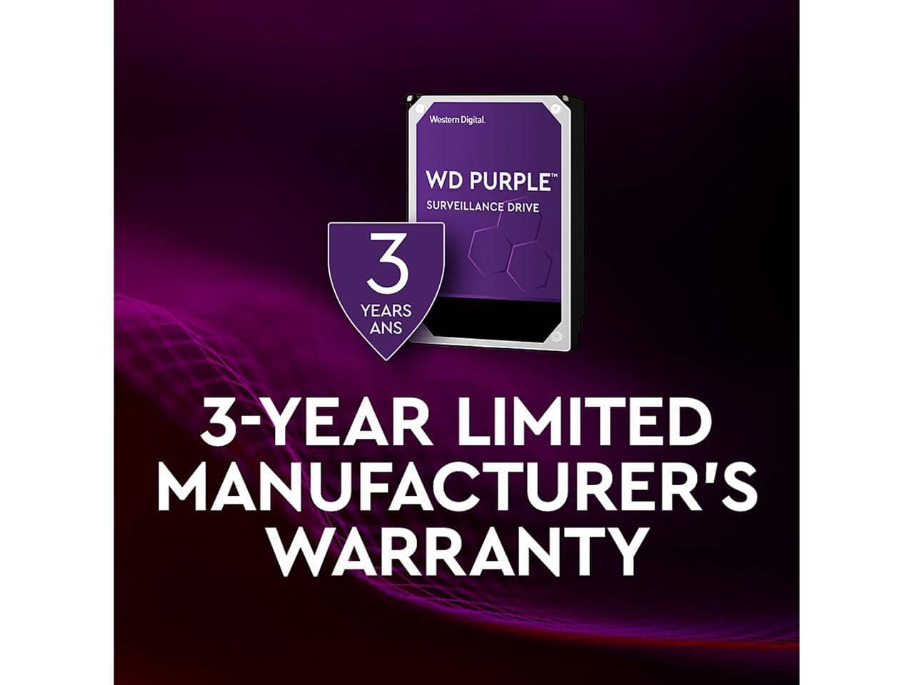 Western Digital WD Purple WD84PURZ 8TB 5640 RPM 128MB Cache SATA