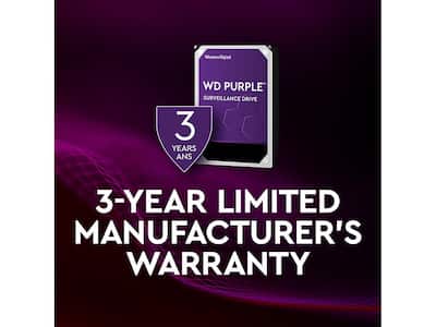 Western Digital WD Purple WD84PURZ 8TB 5640 RPM 128MB Cache SATA Western Digital WD Purple WD84PURZ 8TB 5640 RPM 128MB Cache SATA