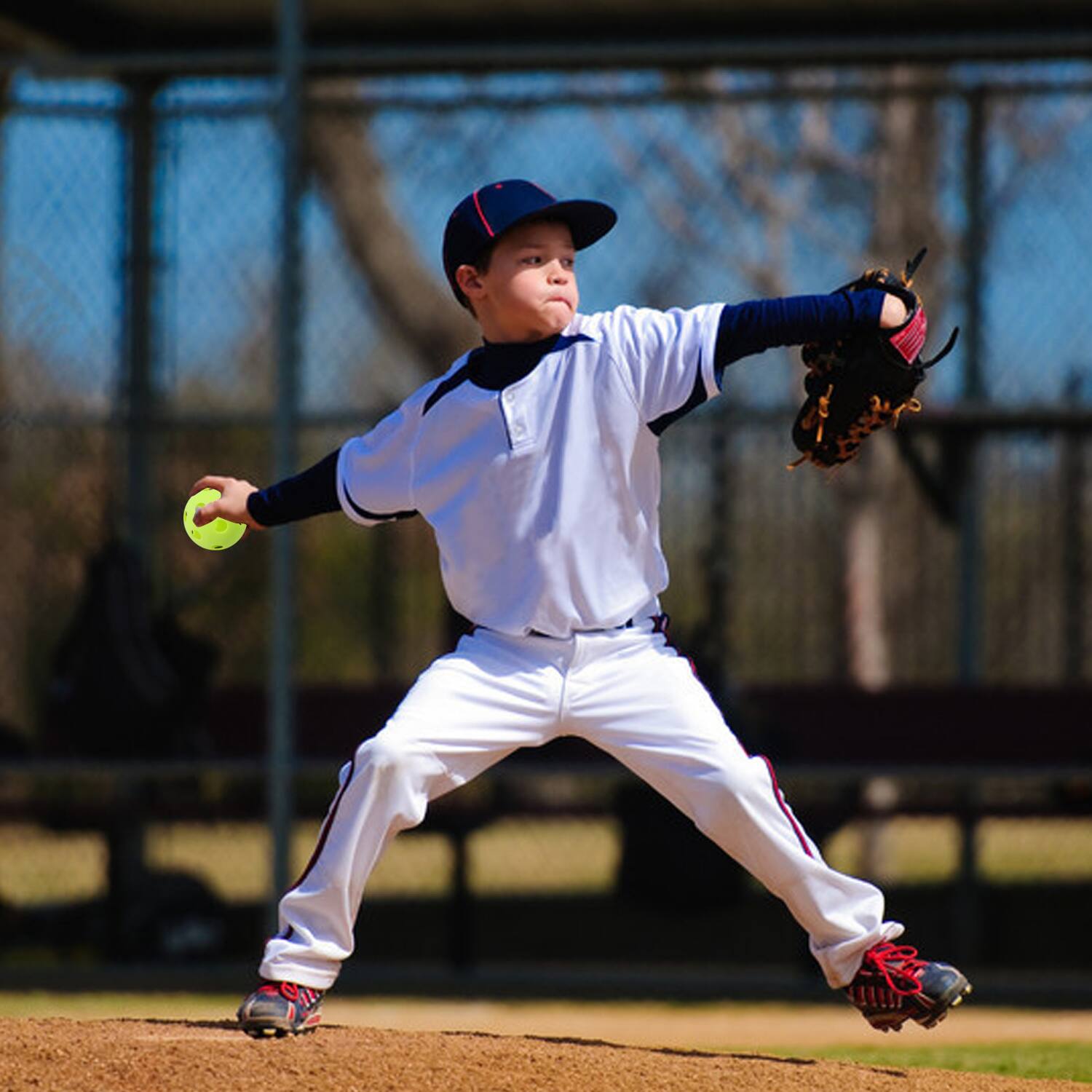 Alt View 2. GSE Games & Sports Expert - 12-Pack Plastic Practice Baseballs, Training Baseballs for All Skill Levels.(Multi-Color) - MULTI-COLOR.