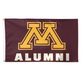 WinCraft - Minnesota Golden Gophers 3' x 5' Single-Sided Deluxe Alumni School Supporter Flag - Multicolor