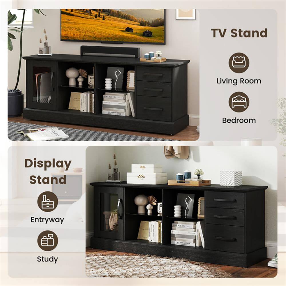 TV Stand  
Living Room  
Bedroom  

Display Stand  
Entryway  
Study