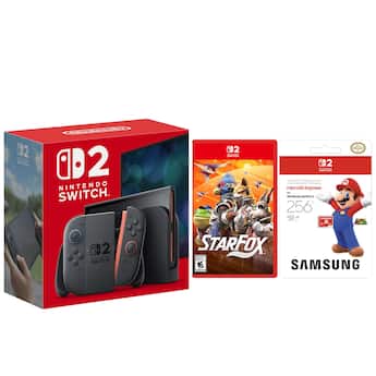 Switch 2 Console with Star Fox Game and 256GB microSD Express Card Switch 2 Console with Star Fox Game and 256GB microSD Express Card