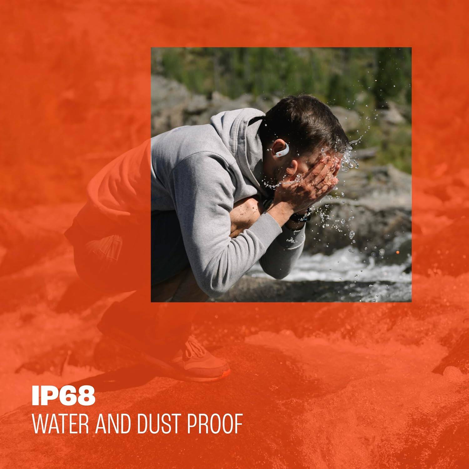 IP68 WATER AND DUST PROOF