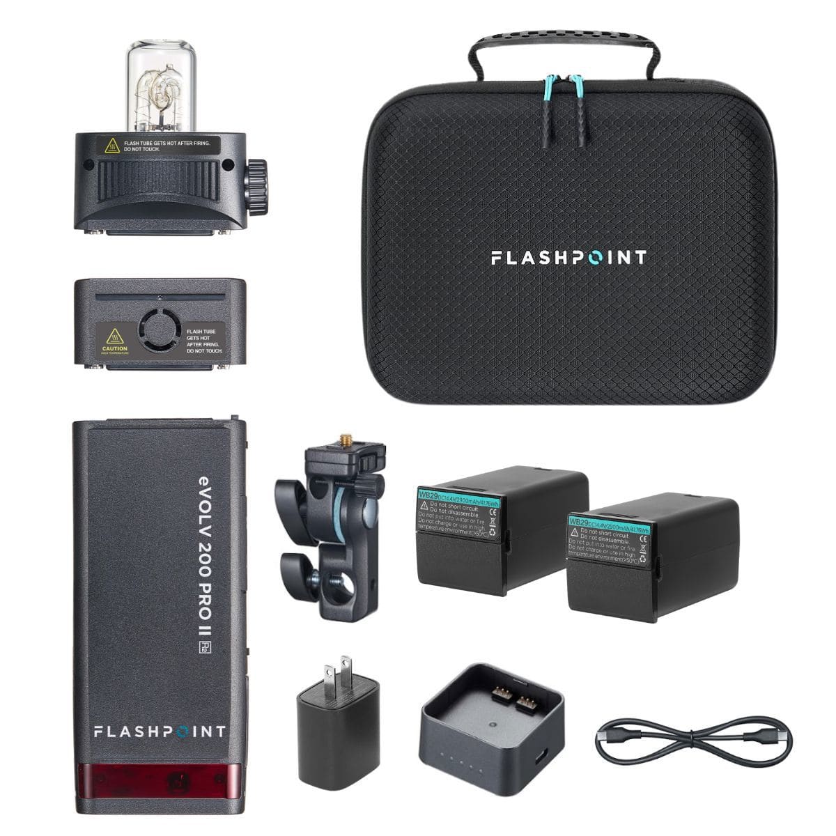 Flashpoint - eVOLV 200 Pro II TTL Pocket Flash Kit With Extra Battery price history on PriceWatchPro