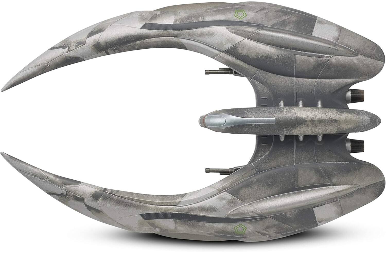 Alt View 4. PopMarket - Eaglemoss - Battlestar Galactica - Cylon Raider Mk II (2004) Die-cast 10" Ship   - COLLECTIBLES - Multicolor.