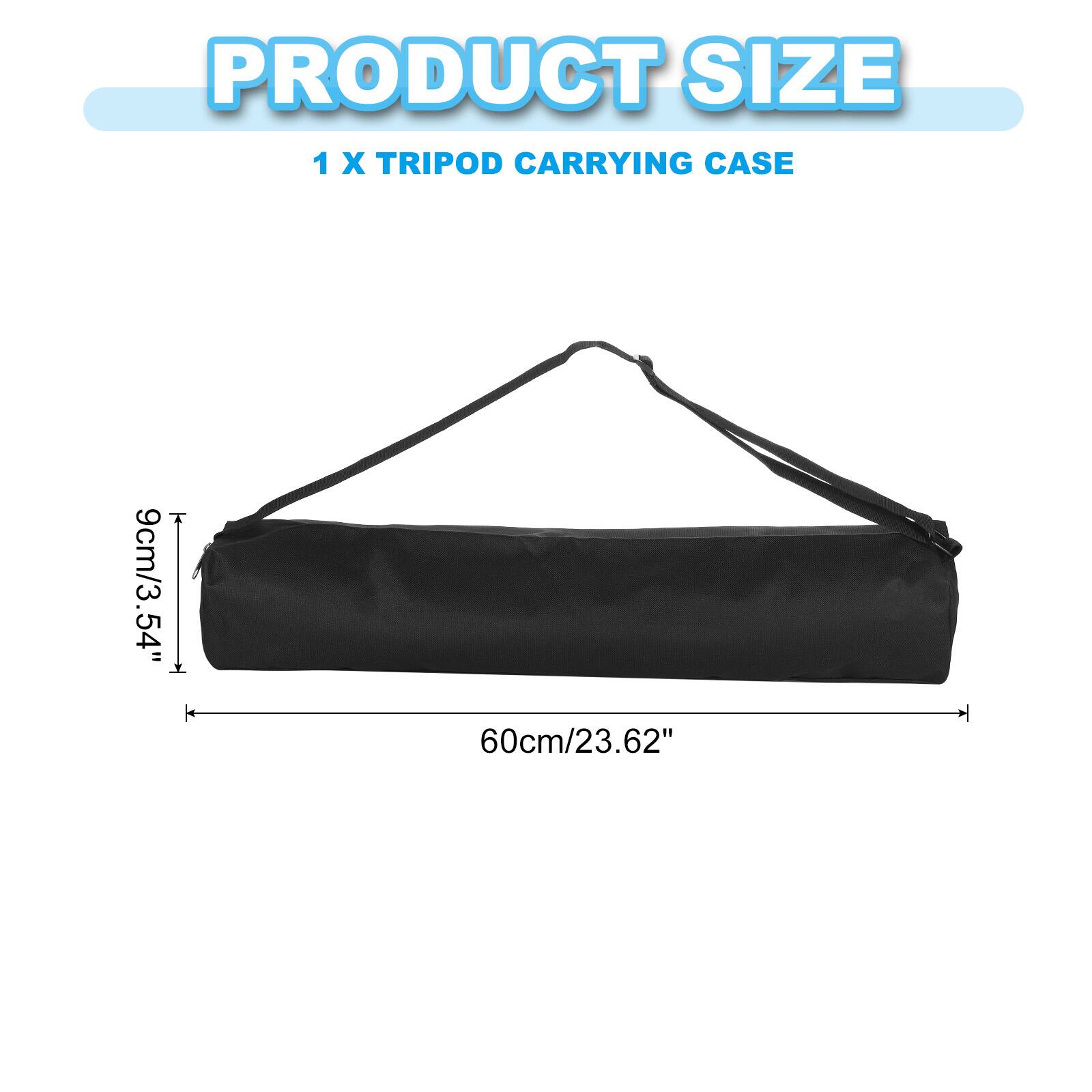 PRODUCT SIZE  
1 X TRIPOD CARRYING CASE  
9cm/3.54" x 60cm/23.62"