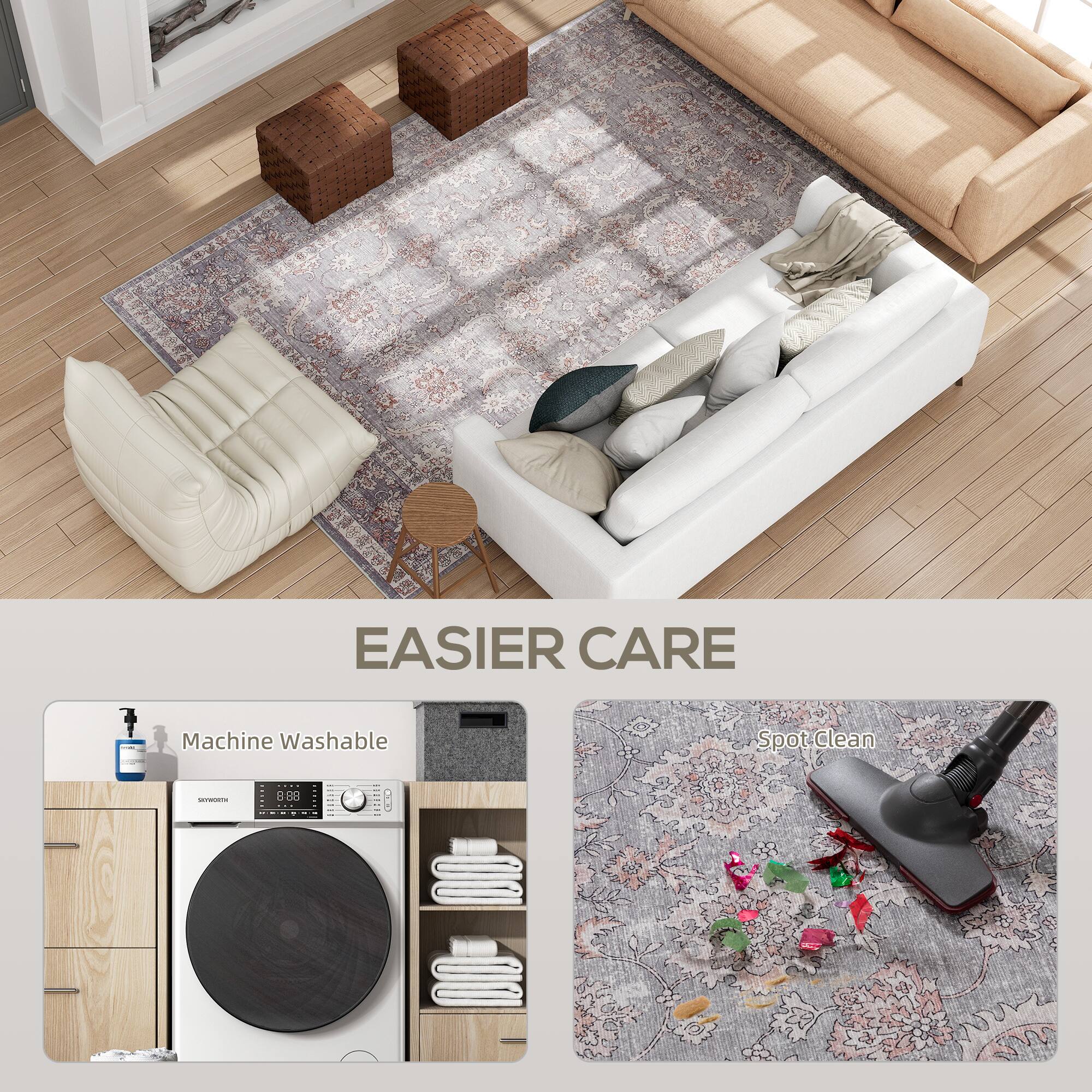 EASIER CARE

Machine Washable

Spot Clean