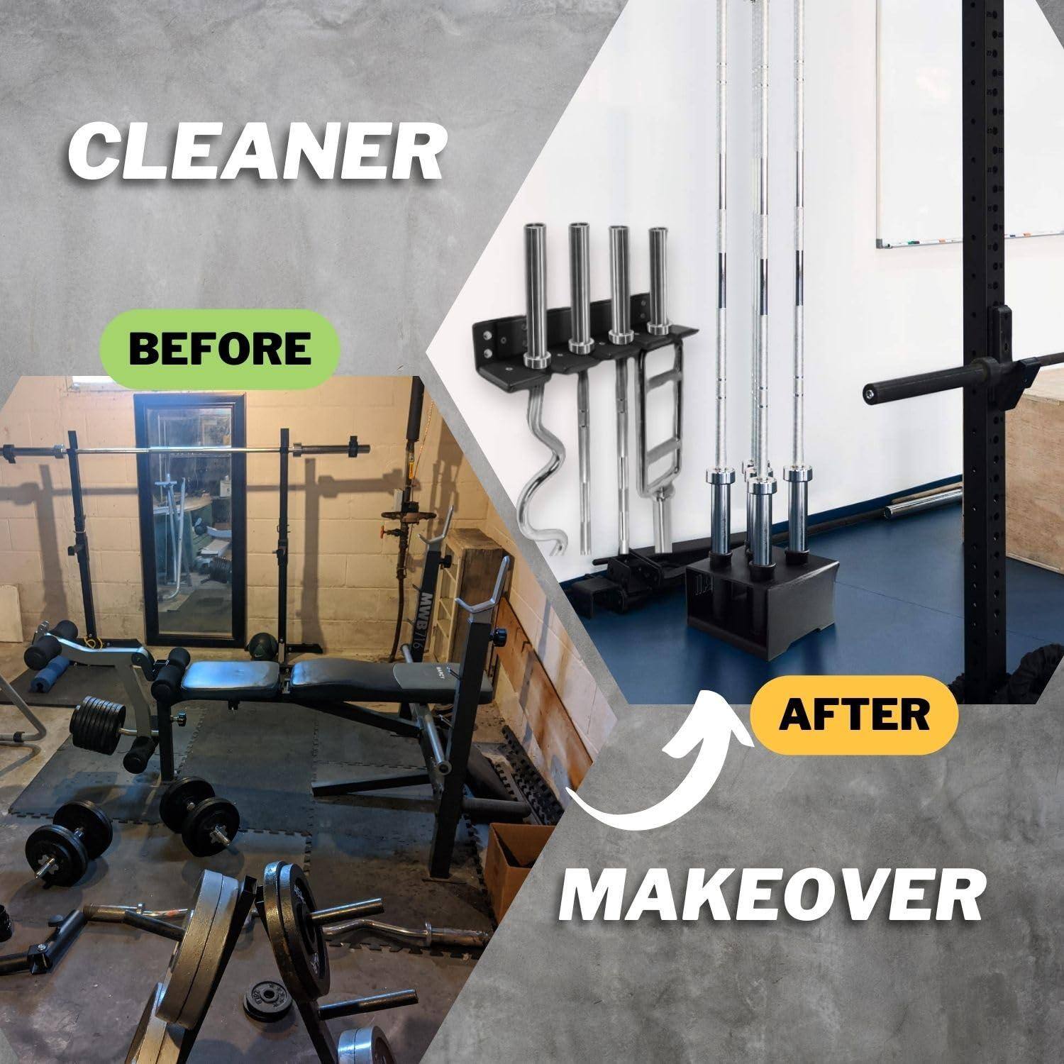 CLEANER  
BEFORE  
AFTER  
MAKEOVER