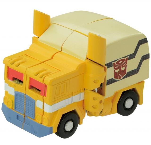 Alt View 5. Transformers - QTC-02 Evangelion 3 Figure Set | Transformers Q-Series.