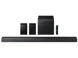 Samsung - Q-Series HW-QS750F 5.1.2 Ch Soundbar with Subwoofer and Rear Speakers - Black