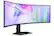 Left. Samsung - Samsung Viewfinity 49" S9 (S95UC) Dual QHD 1000R Curved Monitor (HDMI, USB, DisplayPort) - Black.