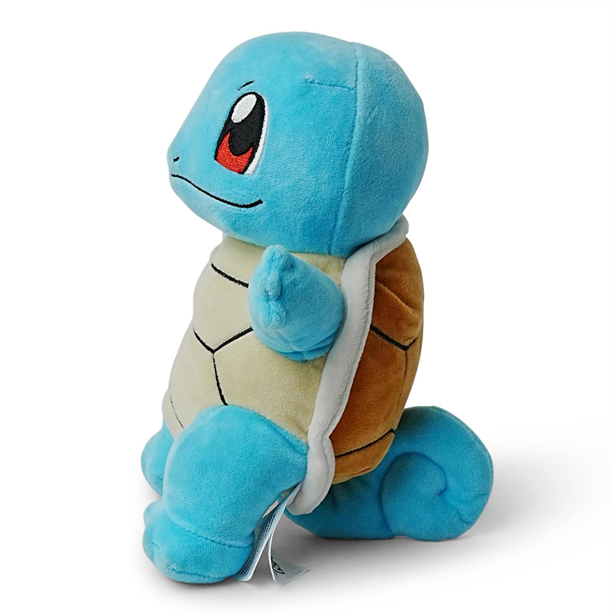Alt View 10. Wicked Cool Toys - Pokemon 8 Inch Starter Plush | Squirtle - Blue.