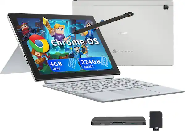 Chrome OS, ASUS Chromebook, 4GB RAM, 224GB eMMC