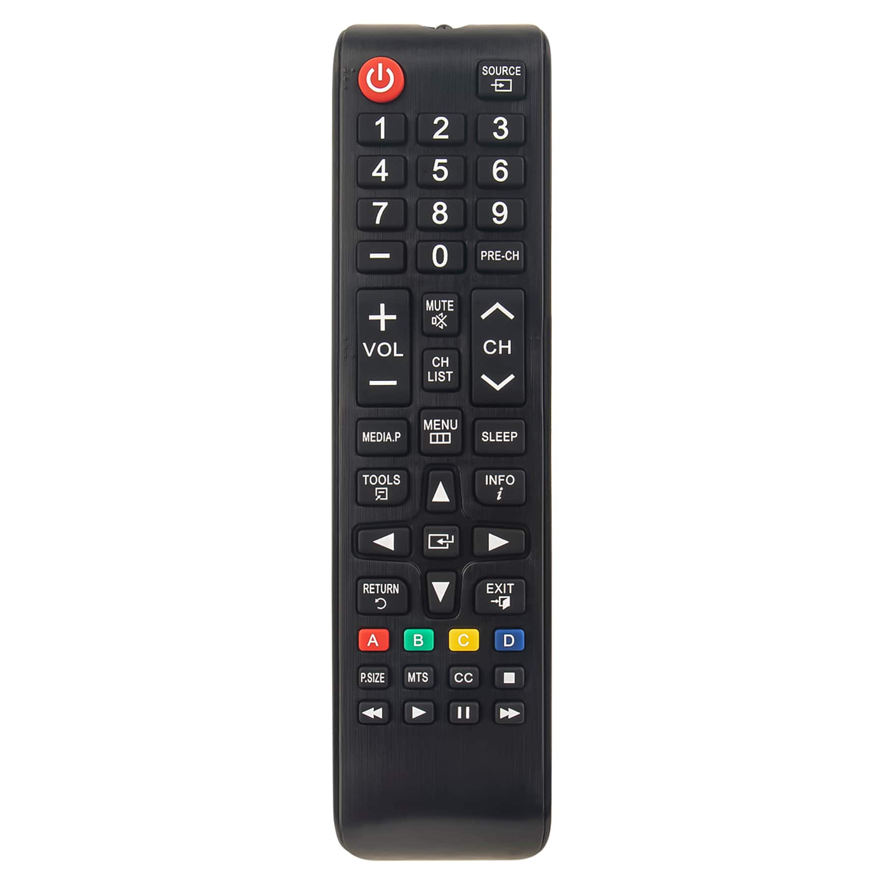 ALLIMITY - AA59-00666A Replacement Remote, Fit for Samsung TV UN60ES6003FXZA UN50J5000AFXZA UN46ES6003FXZA UN43J5000AFXZA - Black