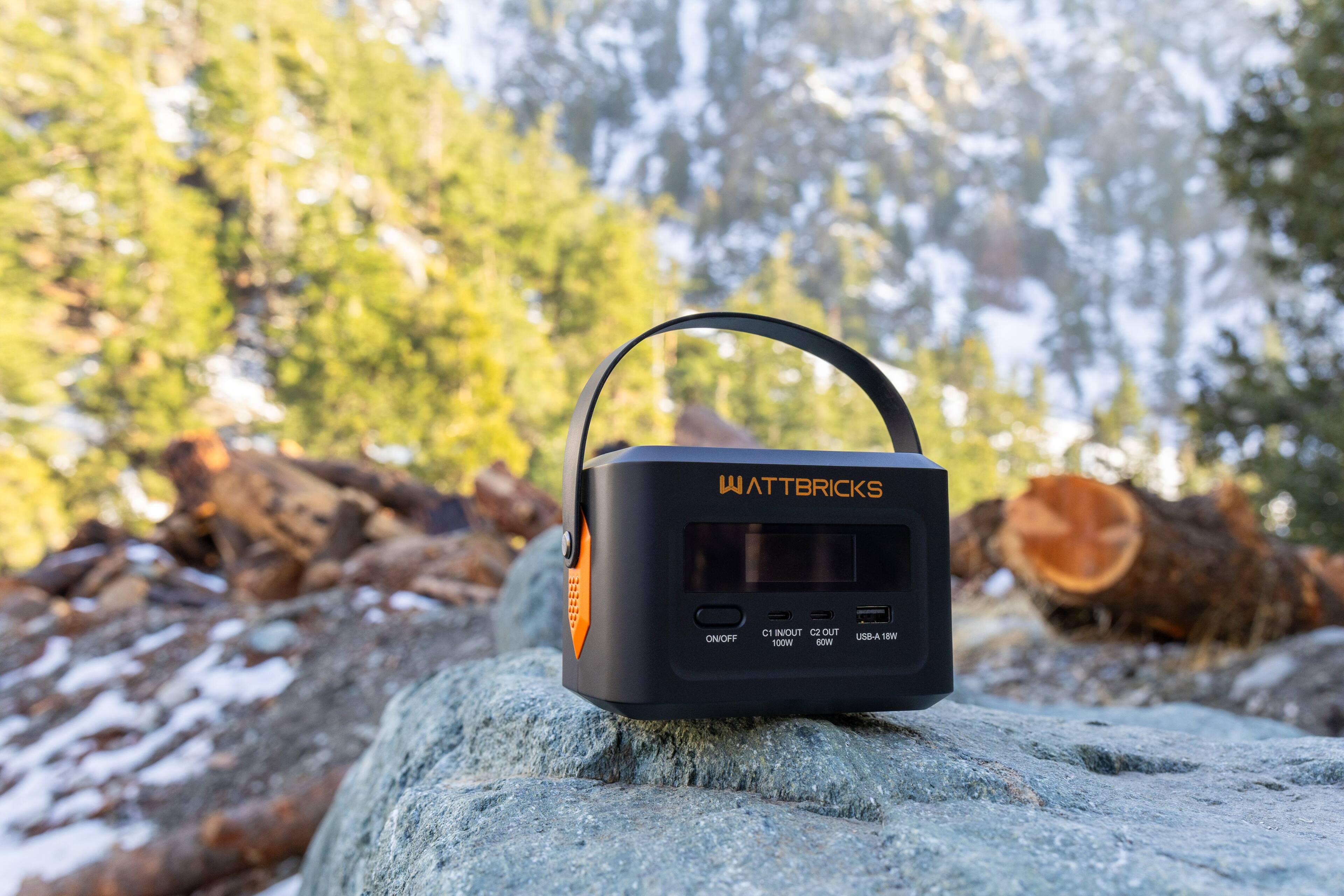 WATTBRICKS  
ON/OFF  
C1 IN/OUT 100W  
C2 OUT 60W  
USB-A 18W