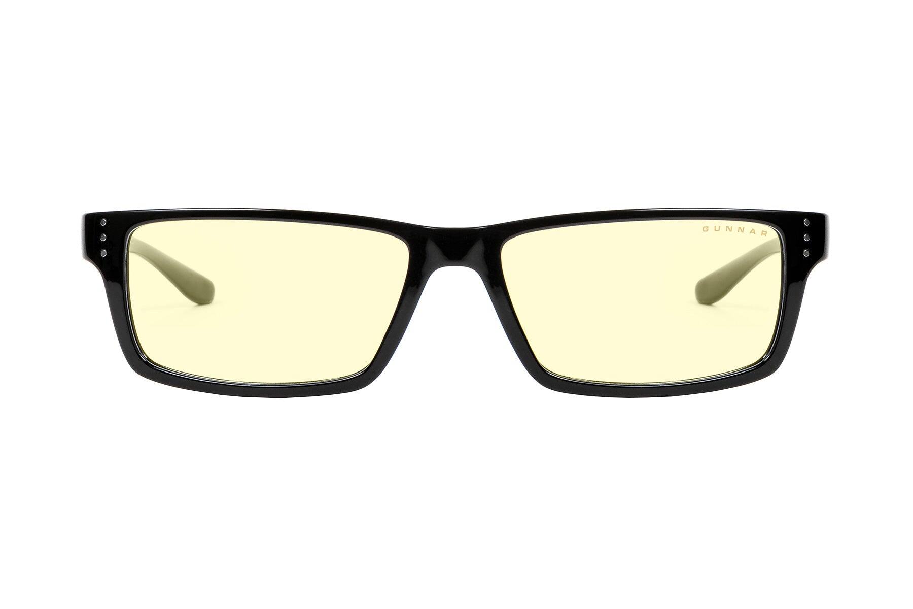 Alt View 5. GUNNAR - GUNNAR Gaming Glasses  -  Riot, Onyx, Clear Lens - Blue Light Blocking, Relieve Dry Eye, Anti Glare - Onyx.