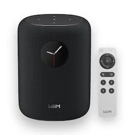 WiiM - Sound Smart Speaker w/ 1.8″ Touch Display, Hi‑Res 24‑bit/192 kHz, AI RoomFit - Black
