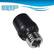Alt View 3. HQRP - HQRP Dusk to Dawn Light Sensor Socket 360° Rotating E26/E27 Outdoor Bulb Adapter UL Black 2-Pack - Black.