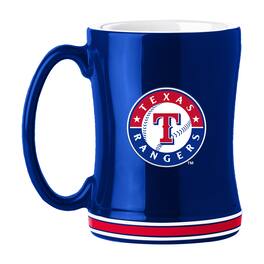 Logo Brands - Texas Rangers 14oz. Relief Mug - Multicolor