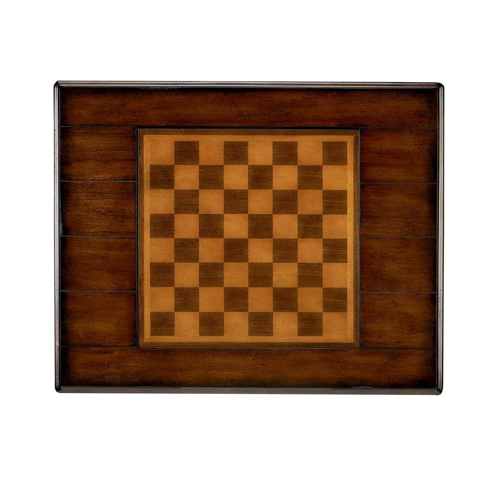 Left. Butler Specialty - Bannockburn Game Table - Dark Brown.