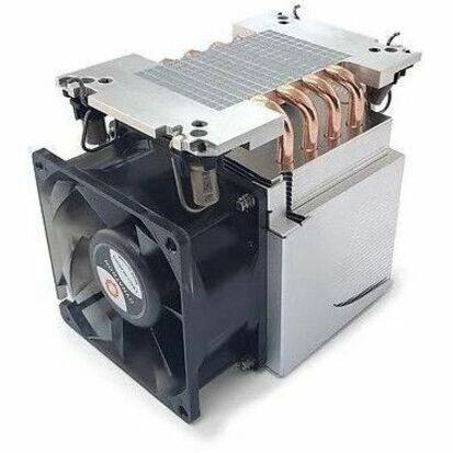Alt View 4. Dynatron - S6 CPU Cooler - Aluminum, Black.