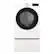Alt View 16. LG - 7.4 Cu. Ft. Smart Gas Dryer with Steam and AI Sensor Dry - Alpine White.