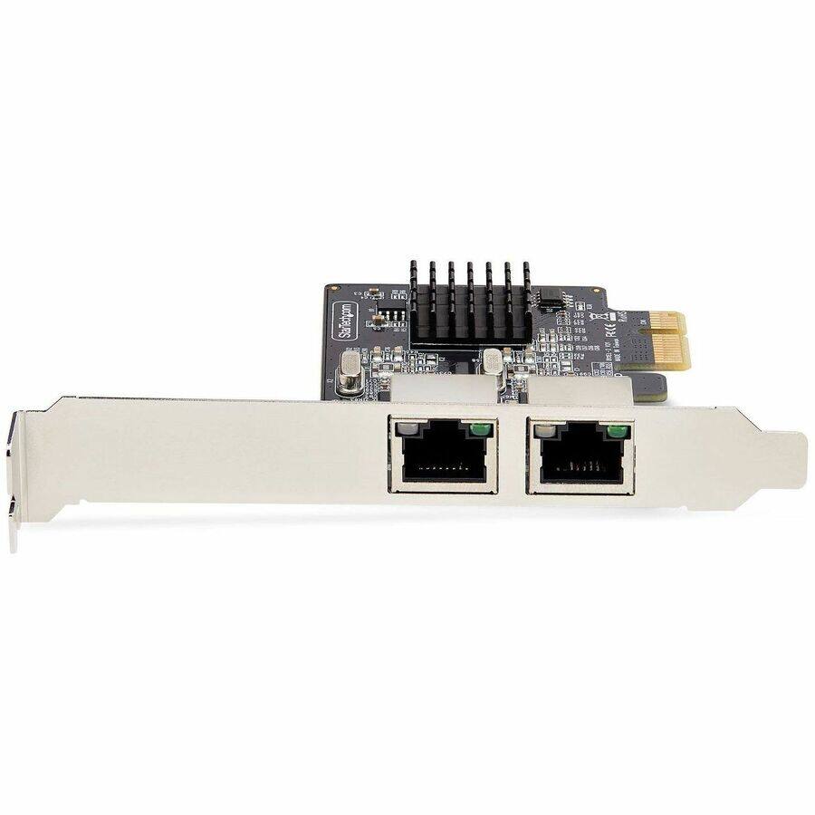 StarTech.com  
PCIe to 2-Port Gigabit Ethernet Adapter  
RoHS  
FCCE  
BESE  
8