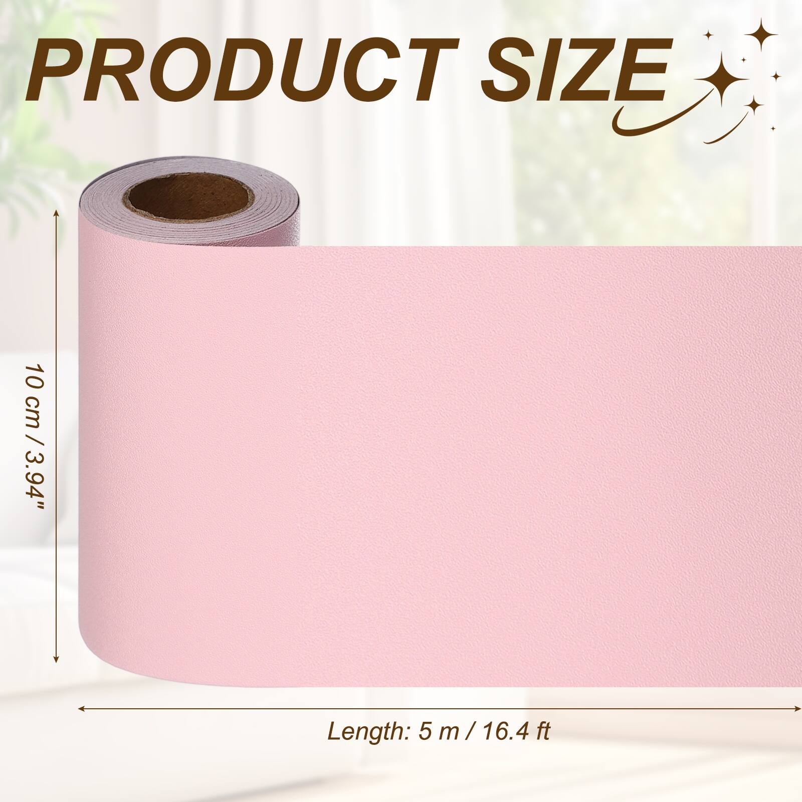 PRODUCT SIZE

10 cm / 3.94" 

Length: 5 m / 16.4 ft