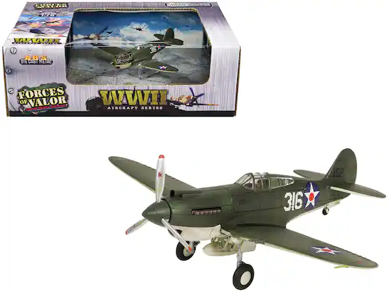 FORCES OF VALOR
COMBAT PROVEN MACHINES
WWII
AIRCRAFT SERIES
ABS
DIE CAST METAL
316
15P