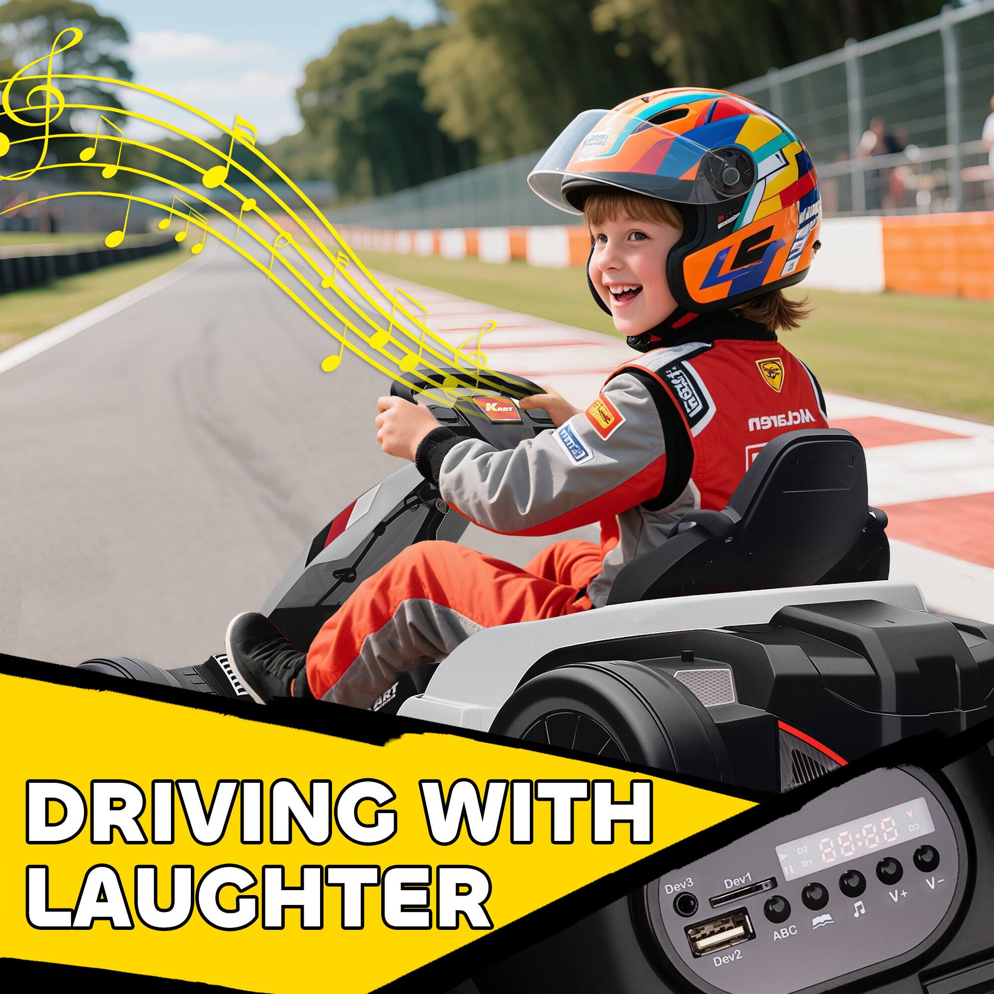 DRIVING WITH LAUGHTER