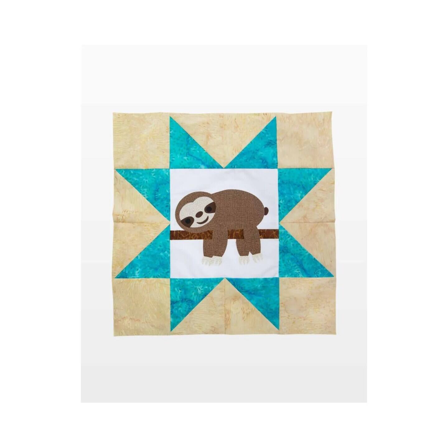 Angle. AccuQuilt - GO! Sloth Die - Multicolor.