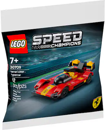 LEGO SPEED CHAMPIONS 7+ 30709 Ferrari 499P- Hypercar 62 pcs/pzs Building Toy Jouet de construction Juguete para Construir CS a 5 3 BK D 51 84