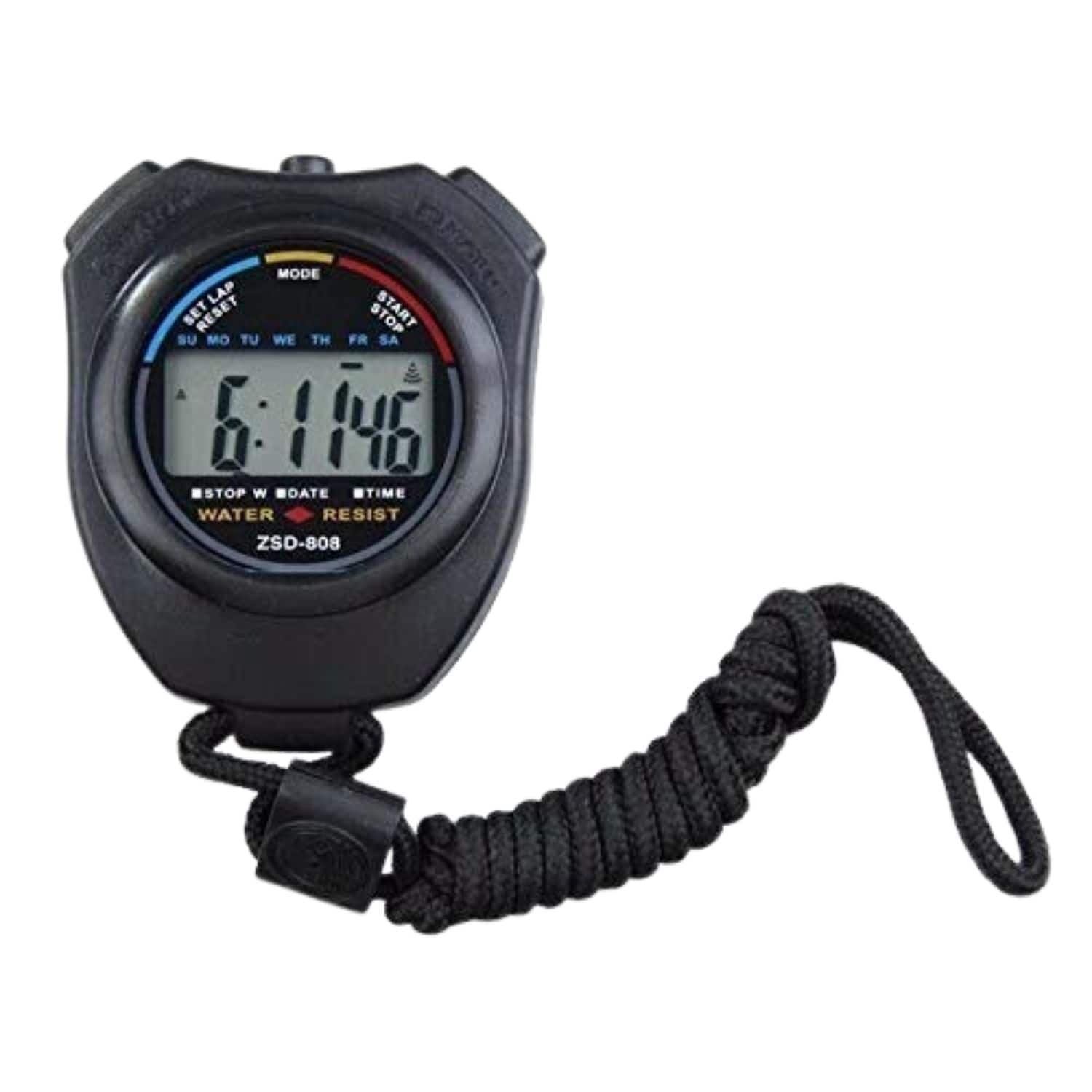 Haoyaa Digital Stopwatch Timer Large Three Row Display Athletics Racing BF5