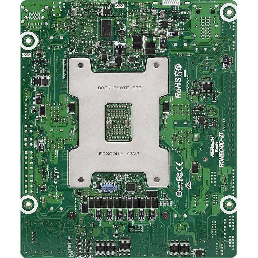 255511 .TUNA ira 1+] BACK PLATE SP3 RoHS FOXCONN 03Y2 /SReck RAcK ROMED4ID-2T