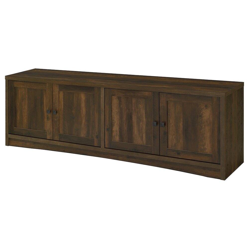 Alt View 5. Coaster Co. of America - Laughlin 4-door Engineered Wood 78-inch TV Stand Dark Pine - Green.