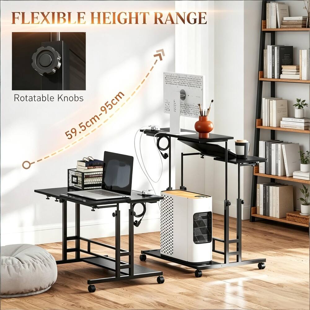 FLEXIBLE HEIGHT RANGE  
Rotatable Knobs  
59.5cm-95cm
