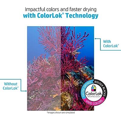 Impactful colors and faster drying with ColorLok® Technology

Without ColorLok®

With ColorLok®

- DRYING BOLDER FASTER
- ColorLok® TECHNOLOGY
- BLACKS VIVID COLORS

*Images shown are simulated