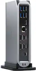 5G USB3.2 3.2 10G 3.2 USB SATECHI 10G 3.2 USB E 2.1 Displayport HDMI 2.1 Displayport HDMI 20V DC