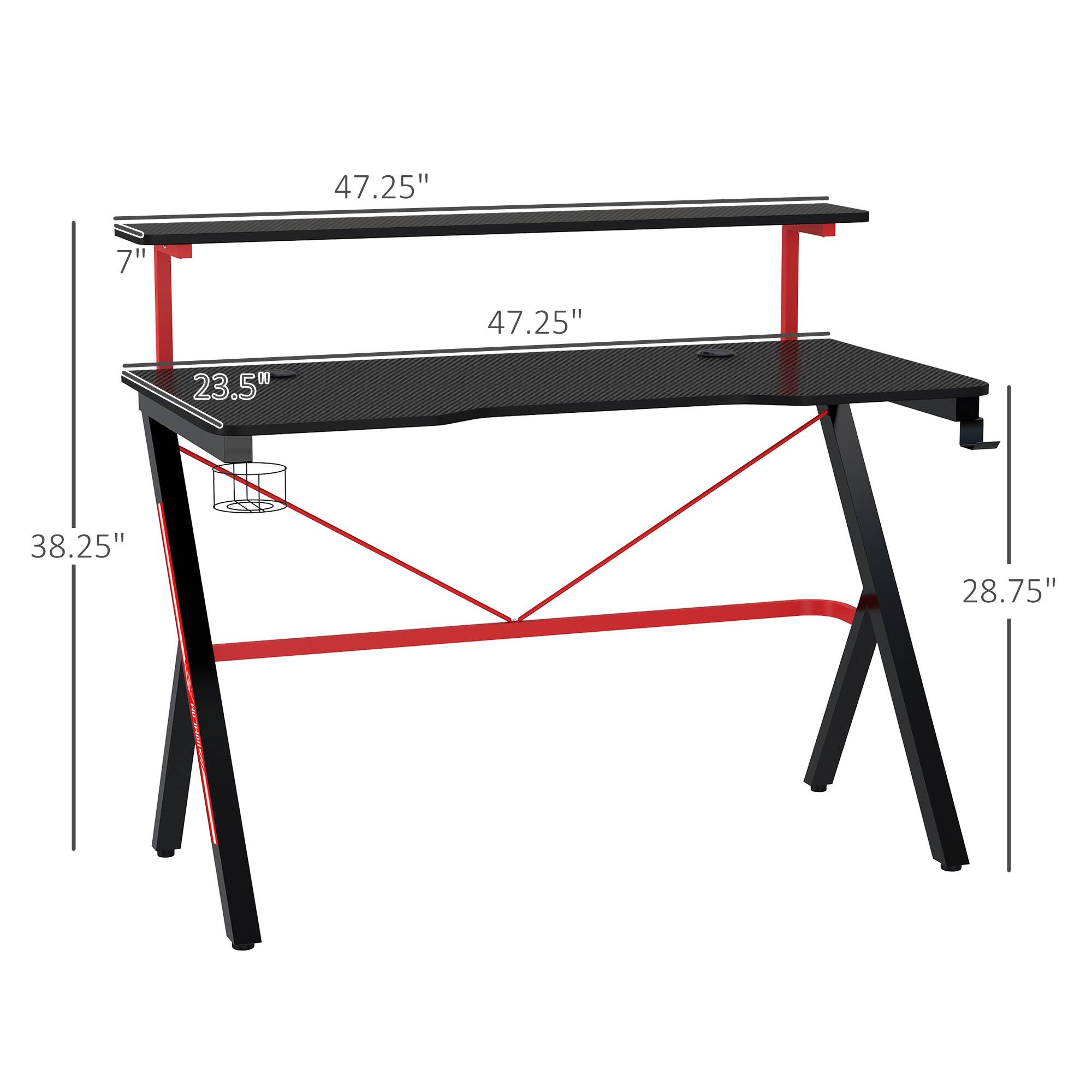 47.25", 47.25", 23.5", 38.25", 28.75"