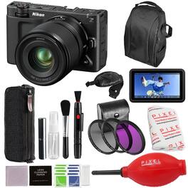 ZR Cinema Camera with 35mm f/1.4 Lens Kit and Advanced Accessories and Travel Bundle | 2042 | Nikon RED Z 6k Camera - Black