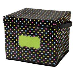 Teacher Created Resources - Chalkboard Brights Storage Box with Lid