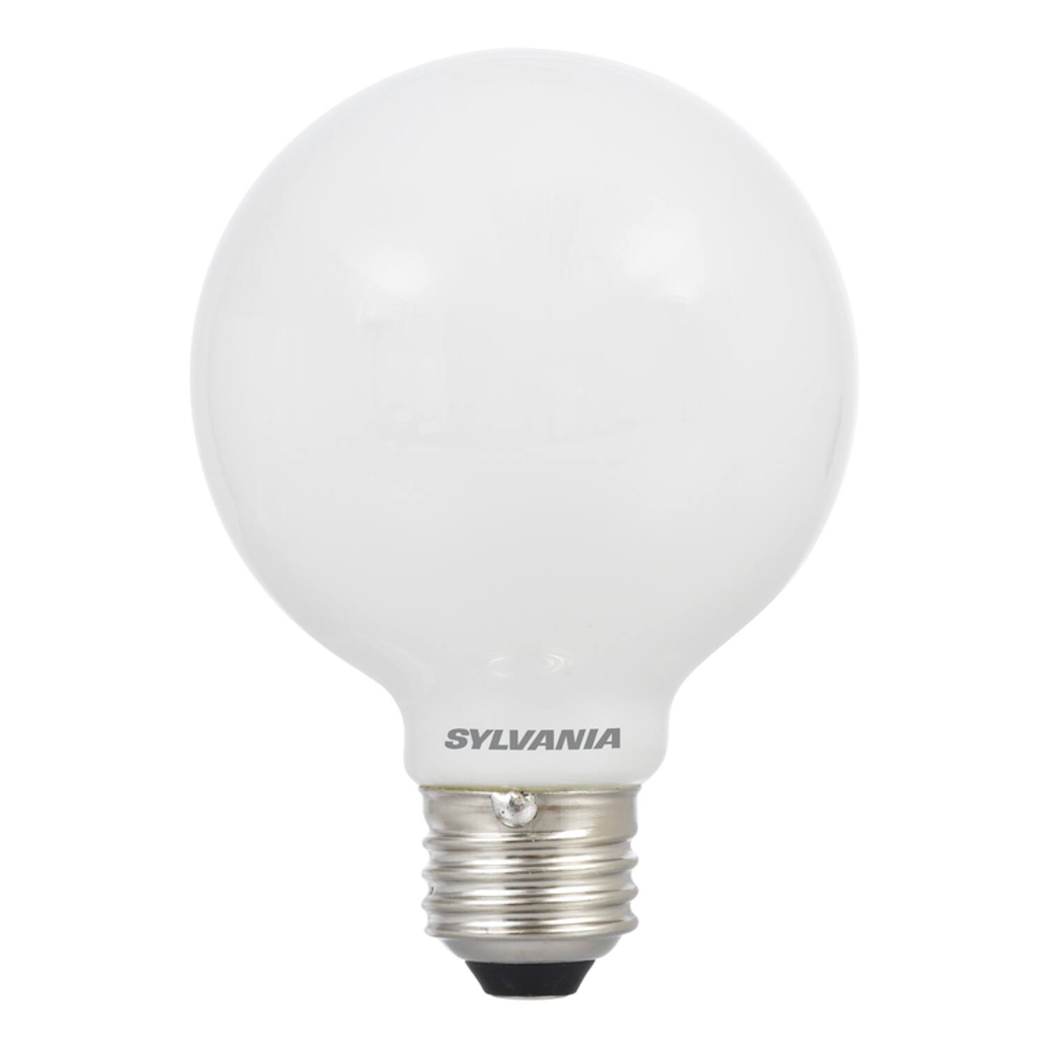 Angle. Sylvania - Sylvania Natural G25 E26 (Medium) LED Bulb Daylight 40 Watt Equivalence 2 pk.