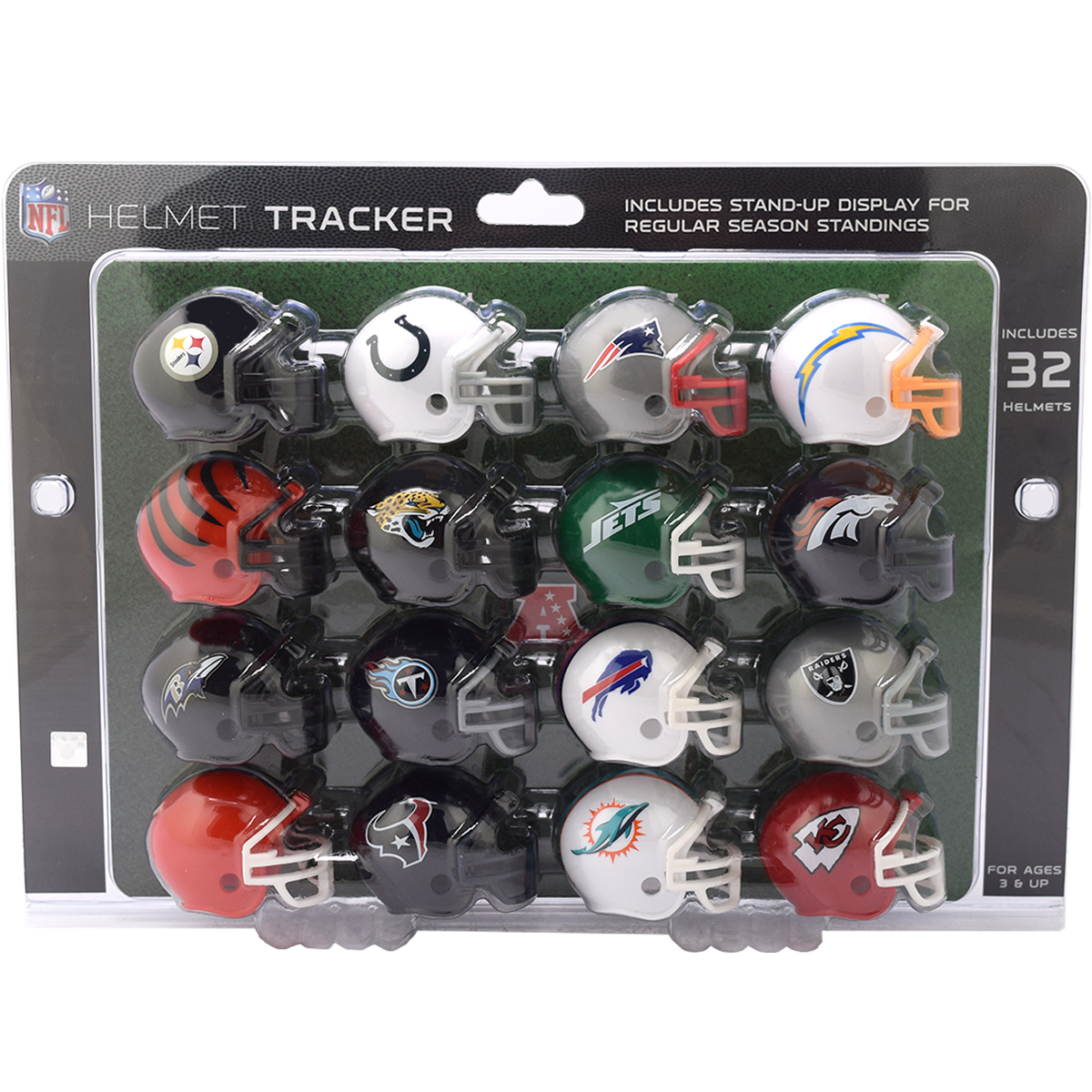 Riddell - 2025 NFL 1.5" Helmet Tracker Set - Front_Zoom