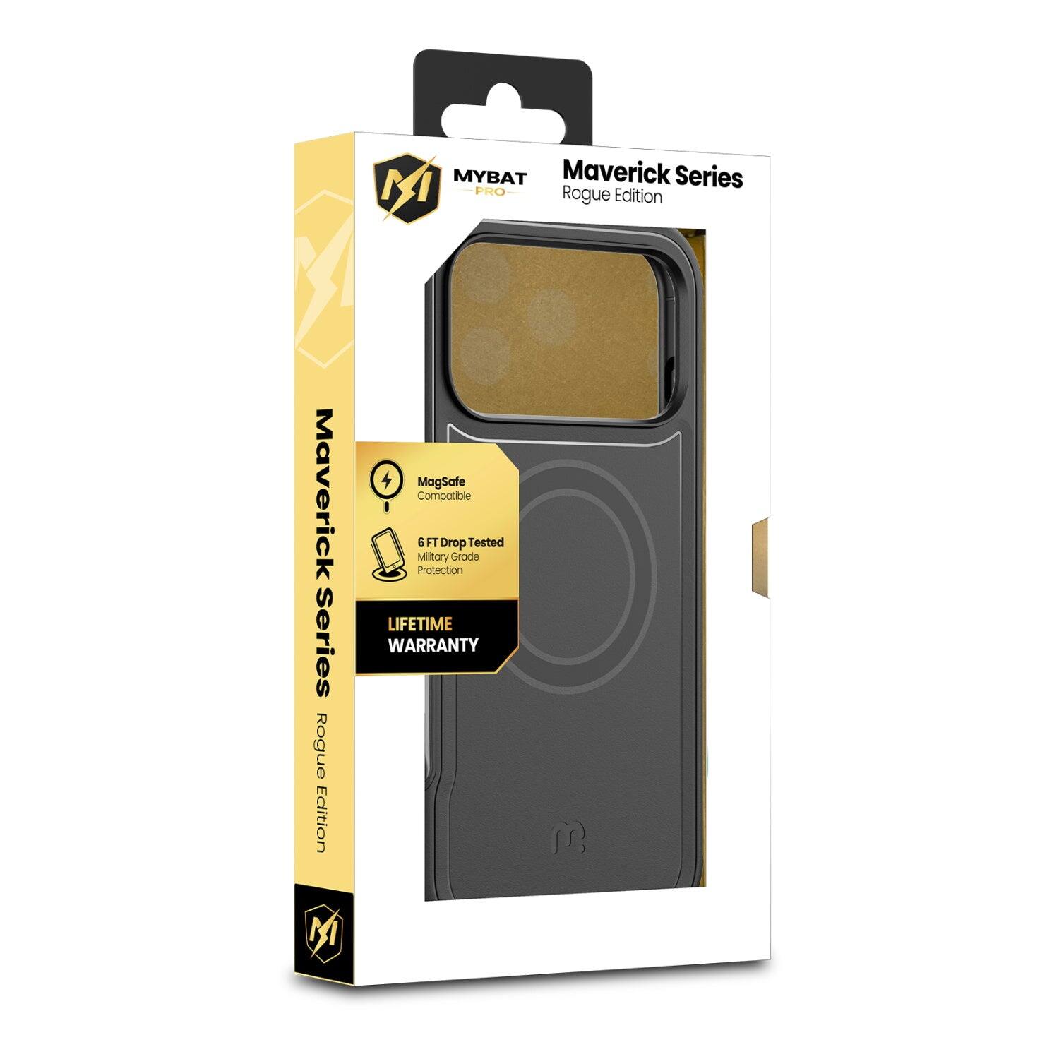 MYBAT Maverick Series MI PRO Rogue Edition MagSafe Compatible 6 FT Drop Tested Military Grade Protection LIFETIME WARRANTY