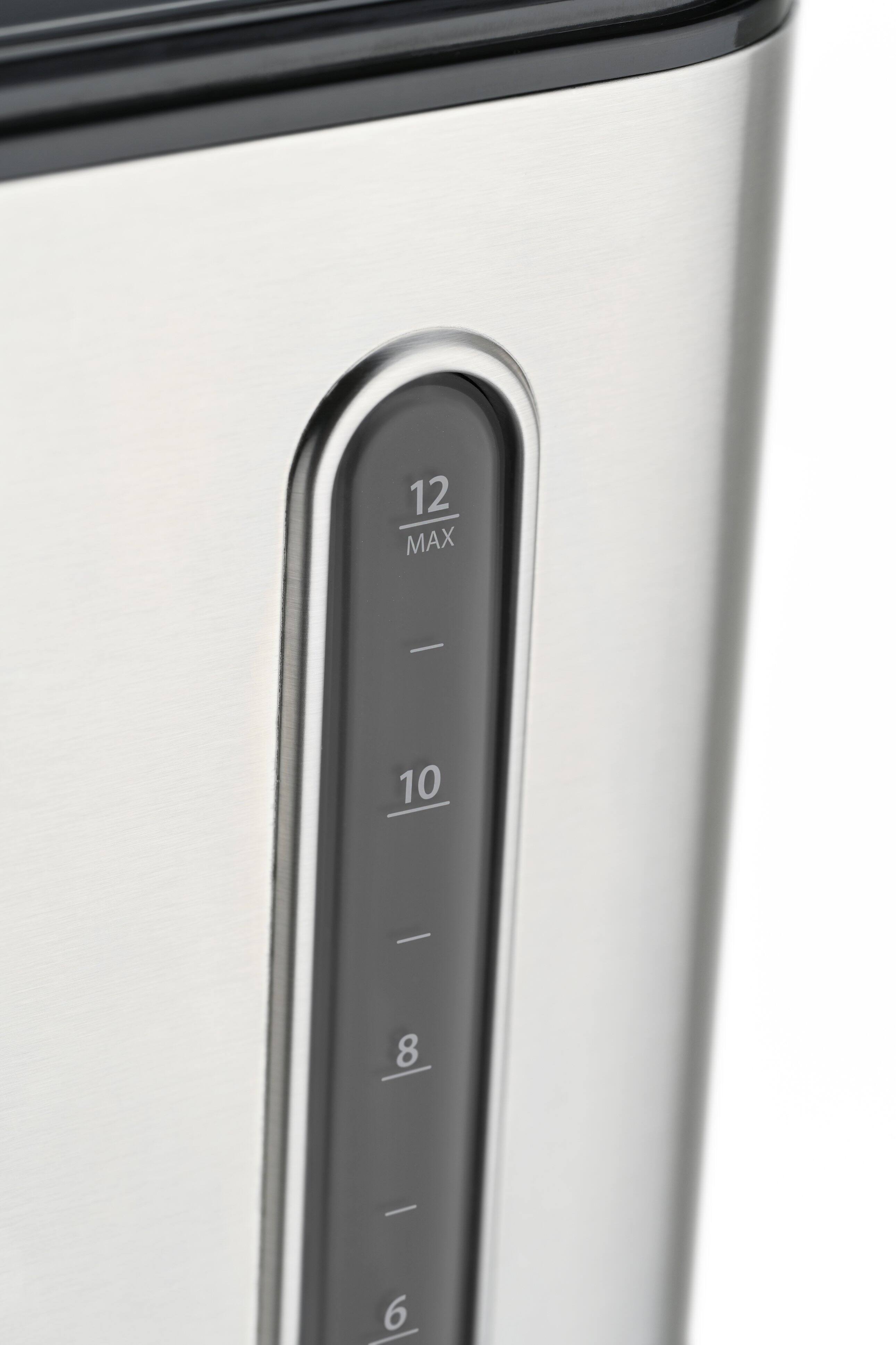 Back. Toastmaster - 12-Cup Programmable Coffee Maker - Black.