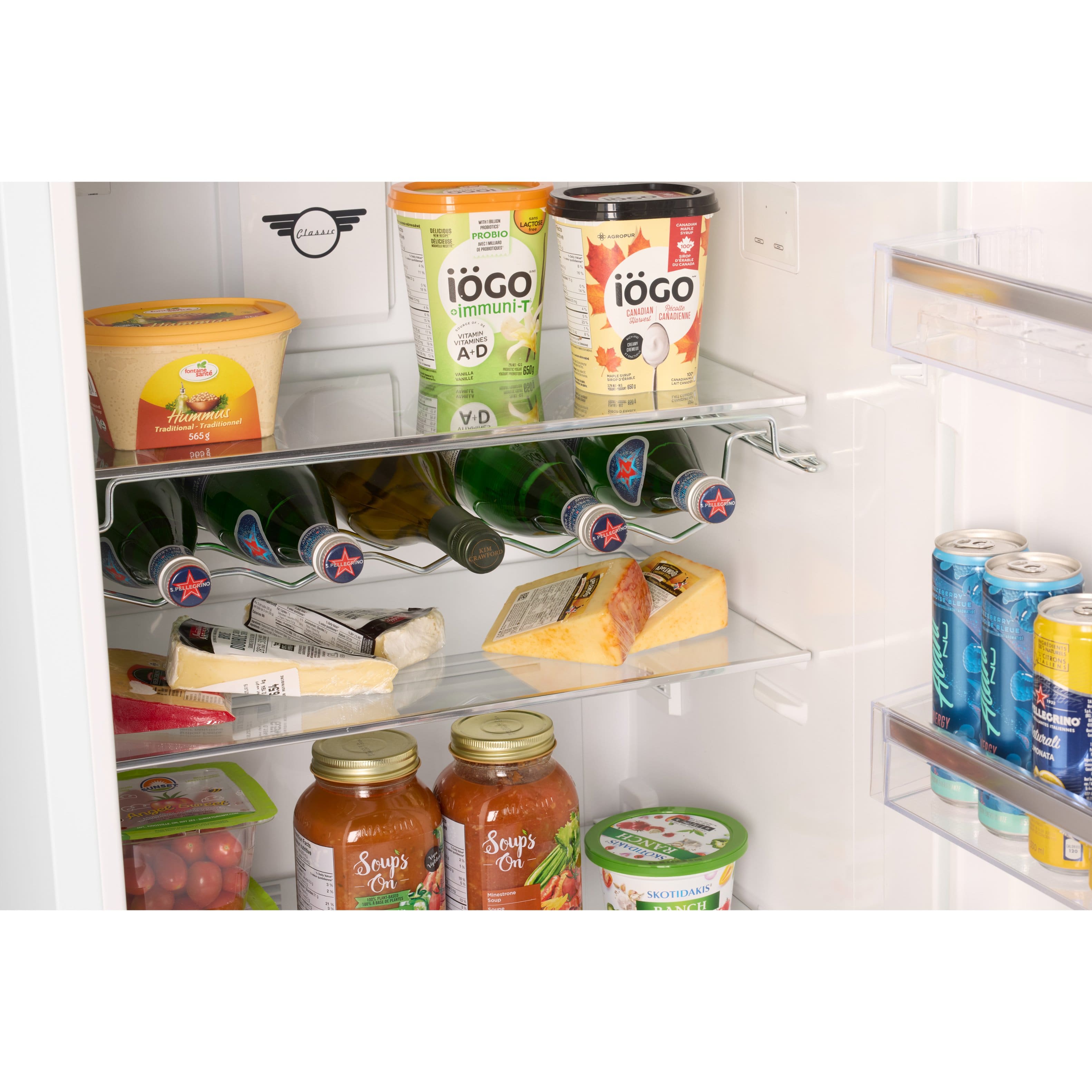 Unique Appliances 24 in. Wide Classic Retro 11 cu.ft. Top Freezer