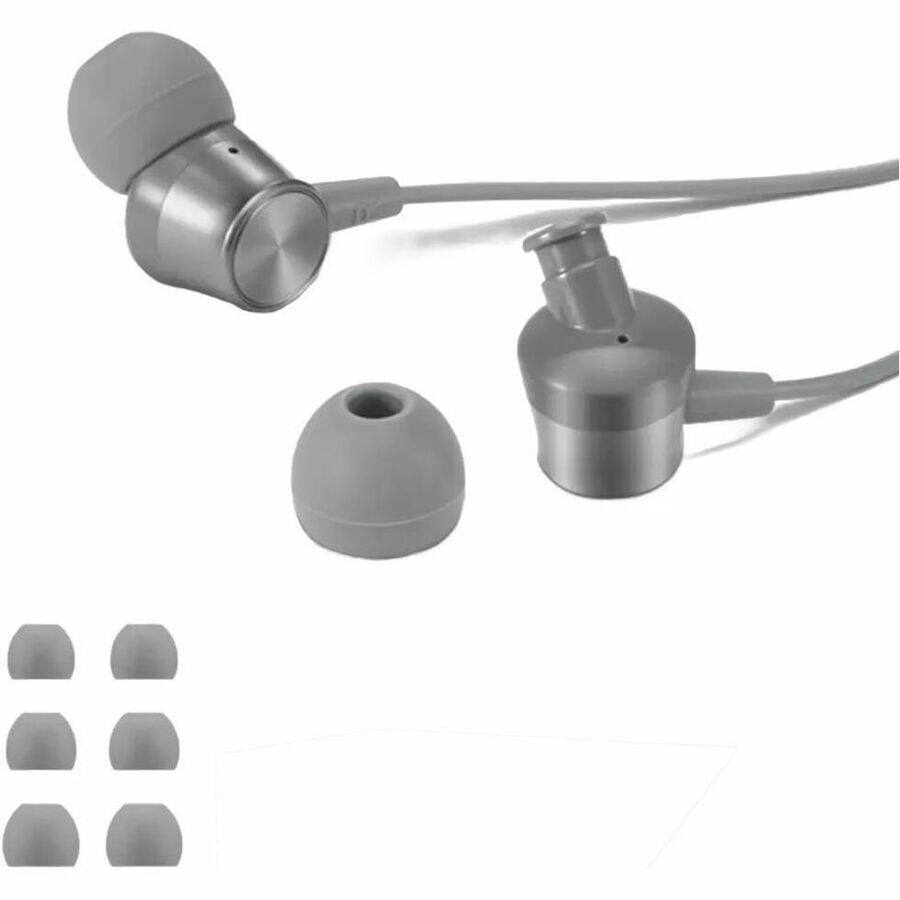 Alt View 1. Lenovo - Lenovo 300 USB-C Wired In-Ear Headphone - Stereo - USB Type C - Wired - 32 Ohm - 100 Hz to 20 kHz - Earbud - Binaural - Unknown.