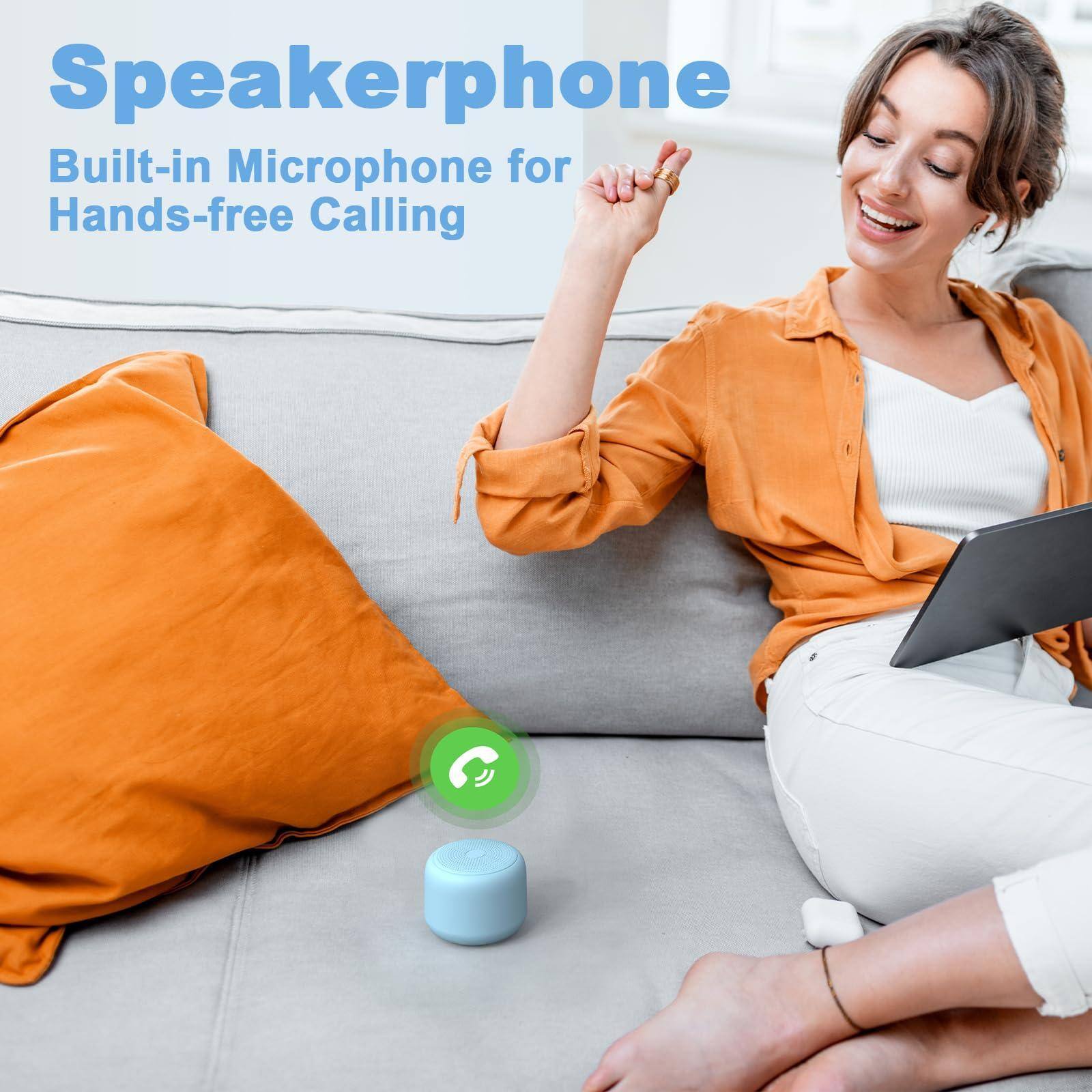 Speakerphone  
Built-in Microphone for Hands-free Calling